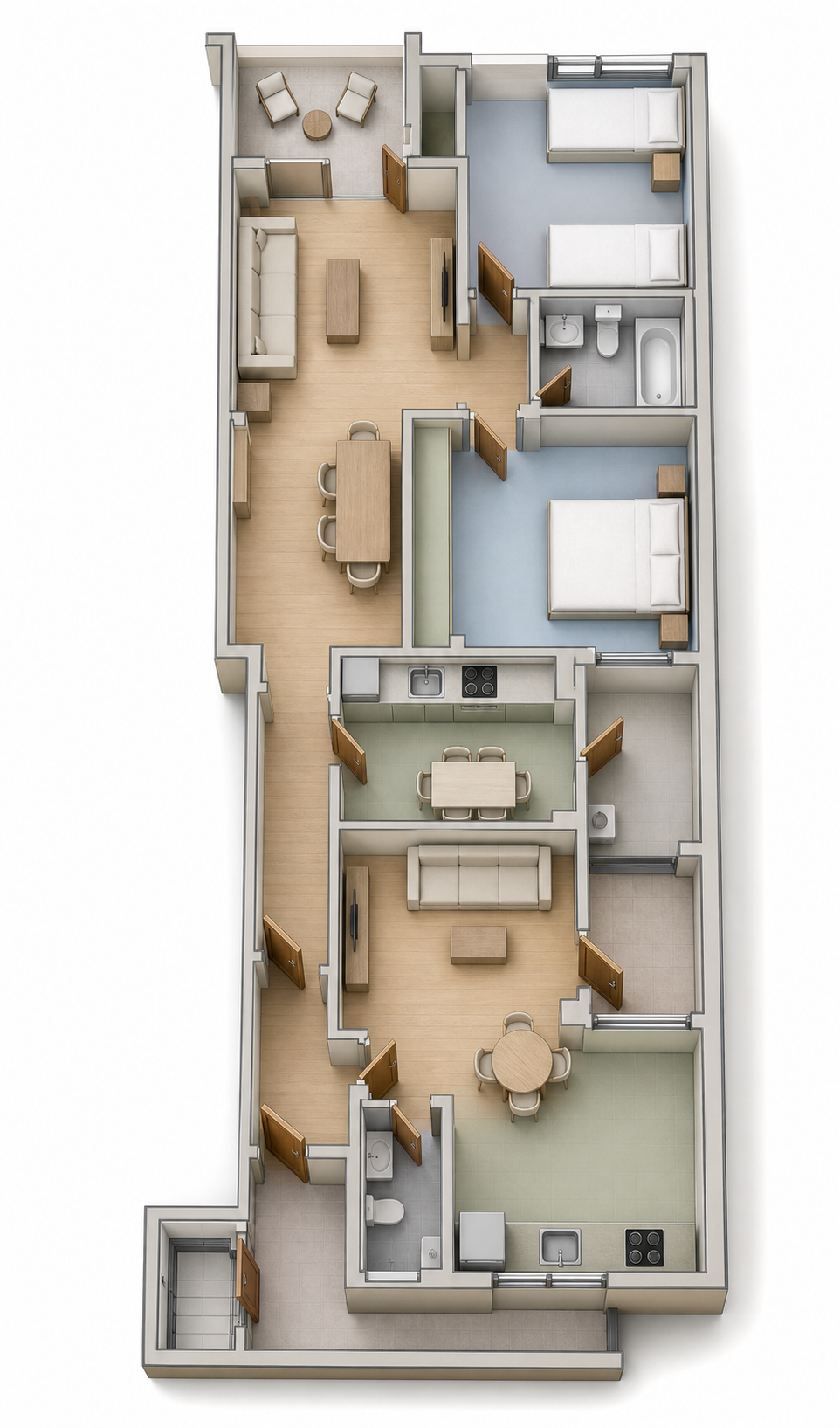 4 Bedroom Apartment in Málaga - Photo 23
