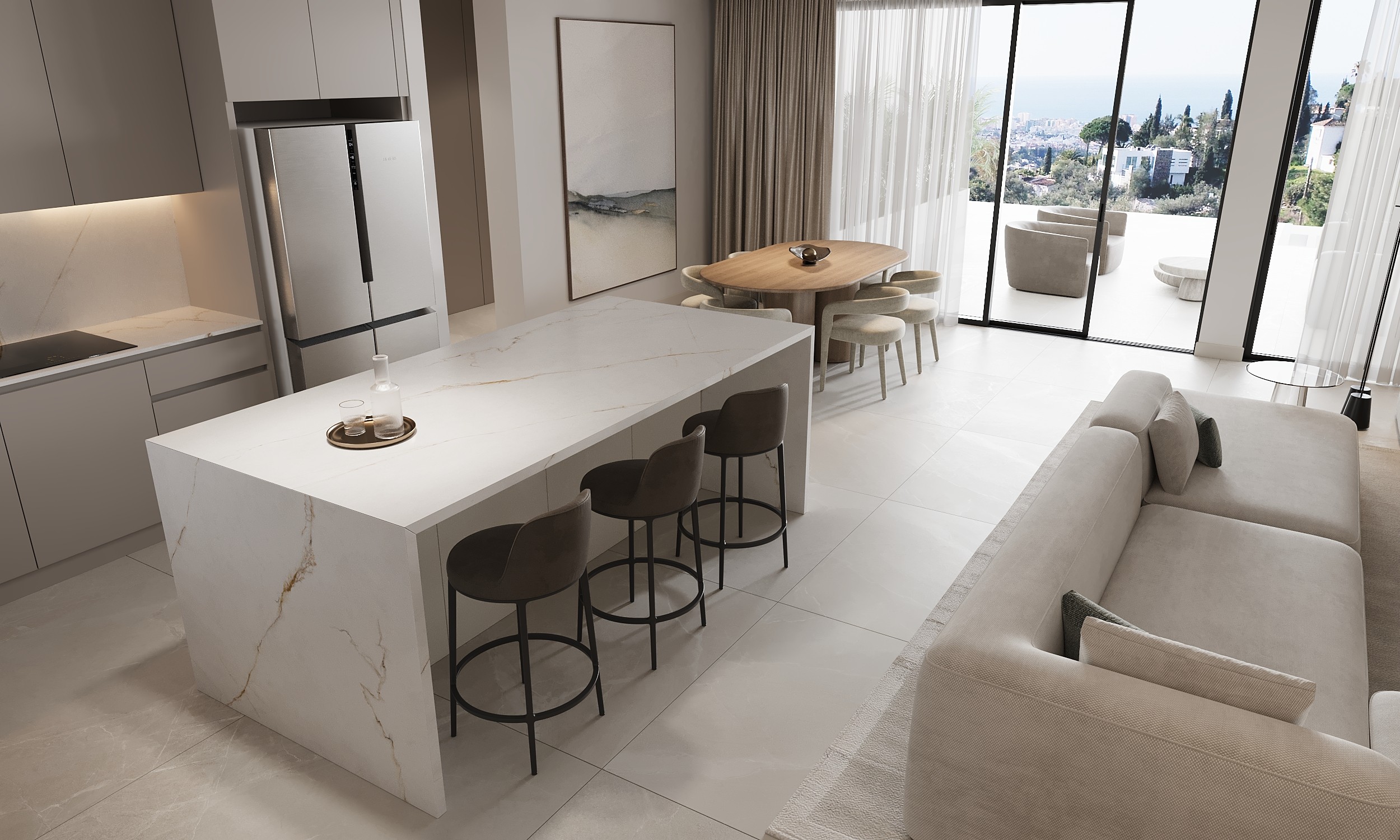 3 Bedroom Penthouse in Estepona - Photo 8