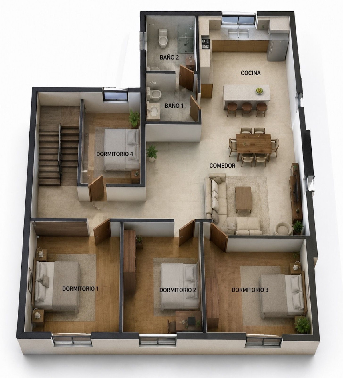 10 Bedroom Townhouse in Málaga - Photo 5