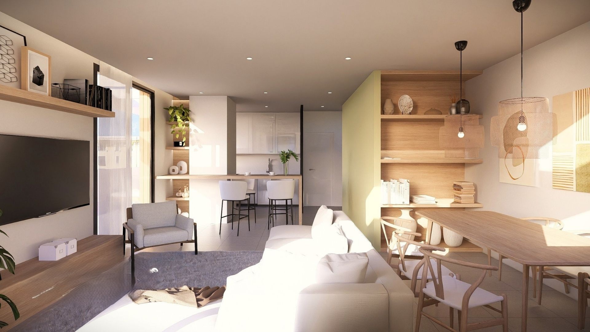 Apartamento com 2 quartos com piscina em Alicante, Espanha – Foto 18
