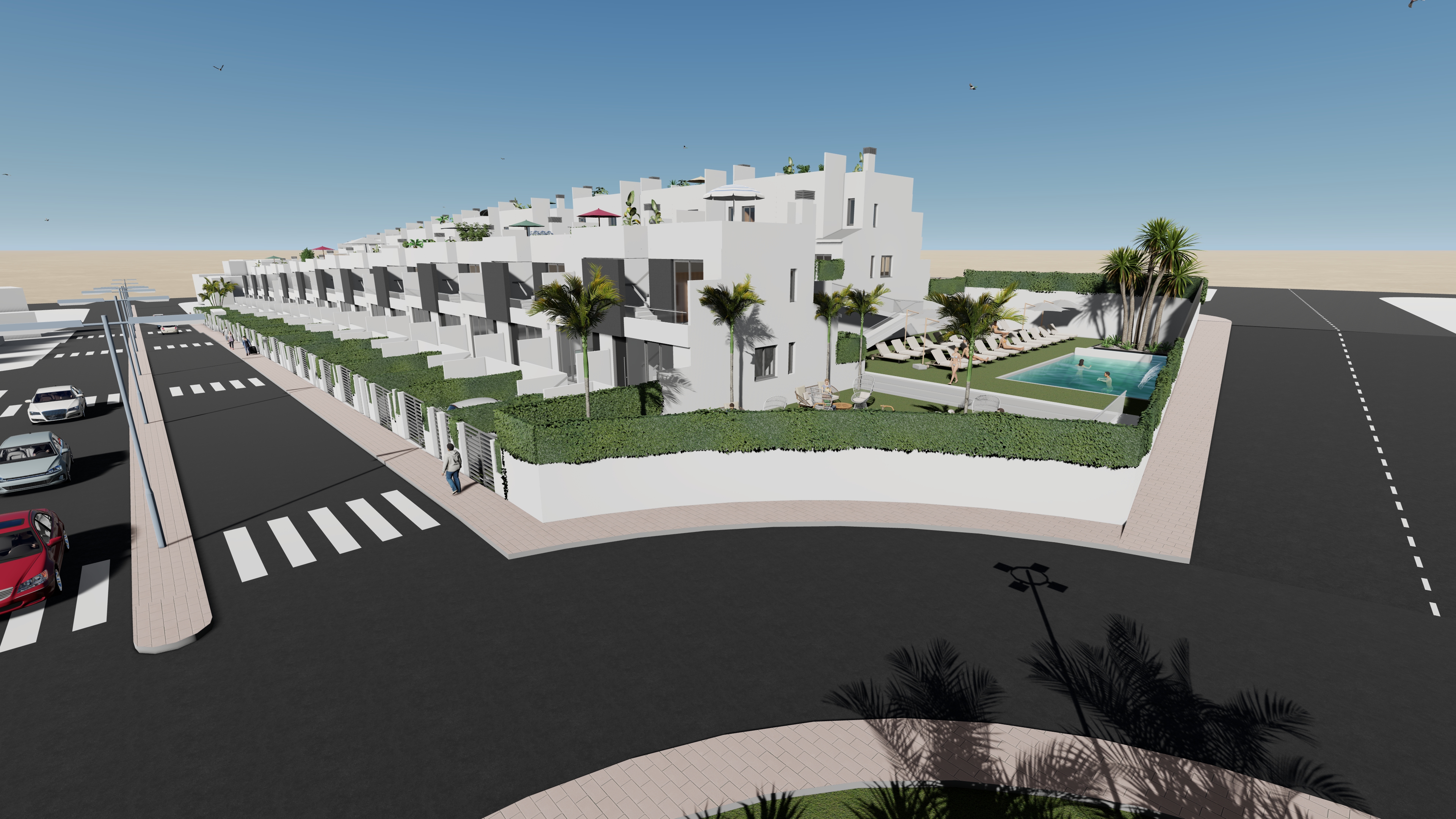 Moradia com 2 quartos com piscina em Alicante, Espanha – Foto 3