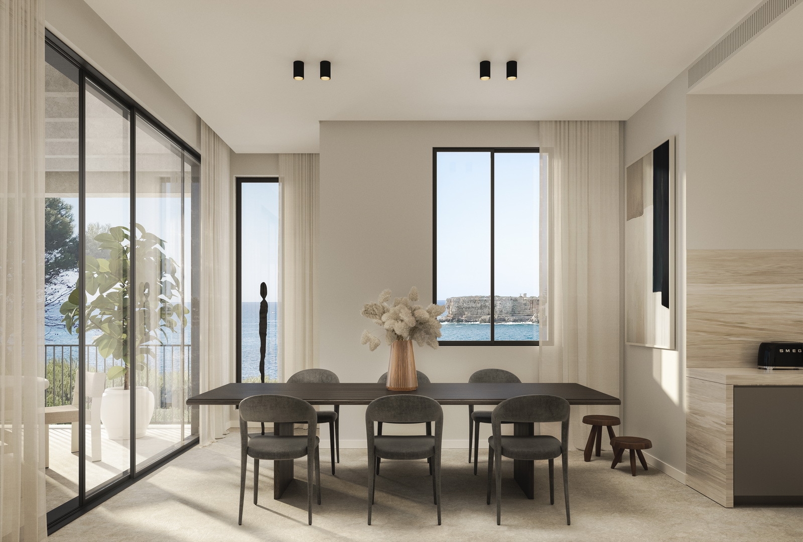 Villa con 3 camere vista mare a Baleari, Spagna – Foto 5