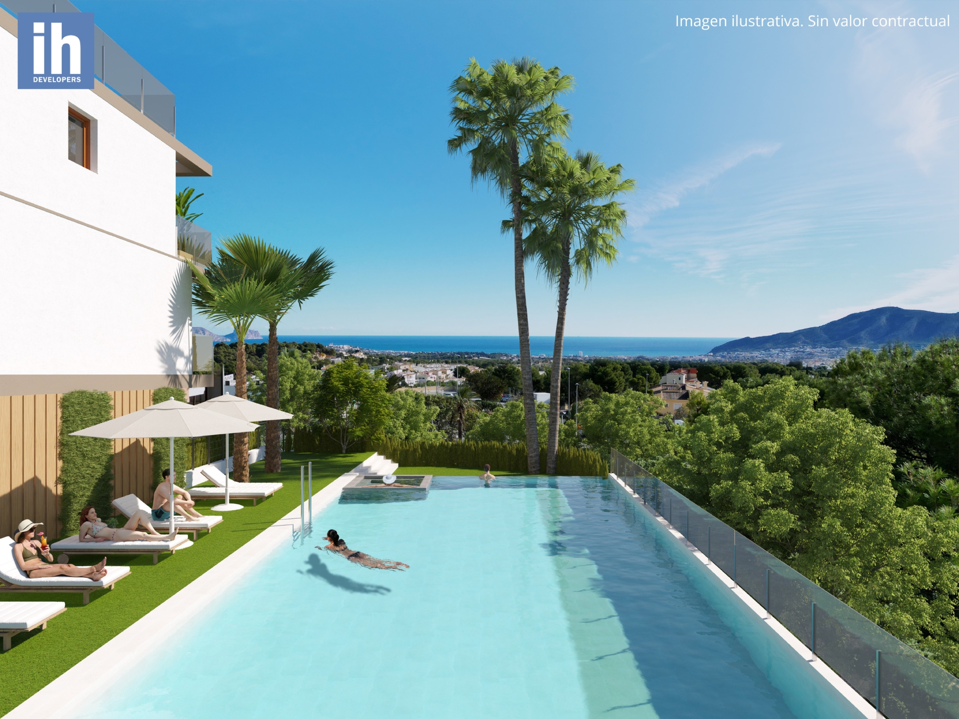 Moradia com 4 quartos com vista mar em Alicante, Espanha – Foto 17