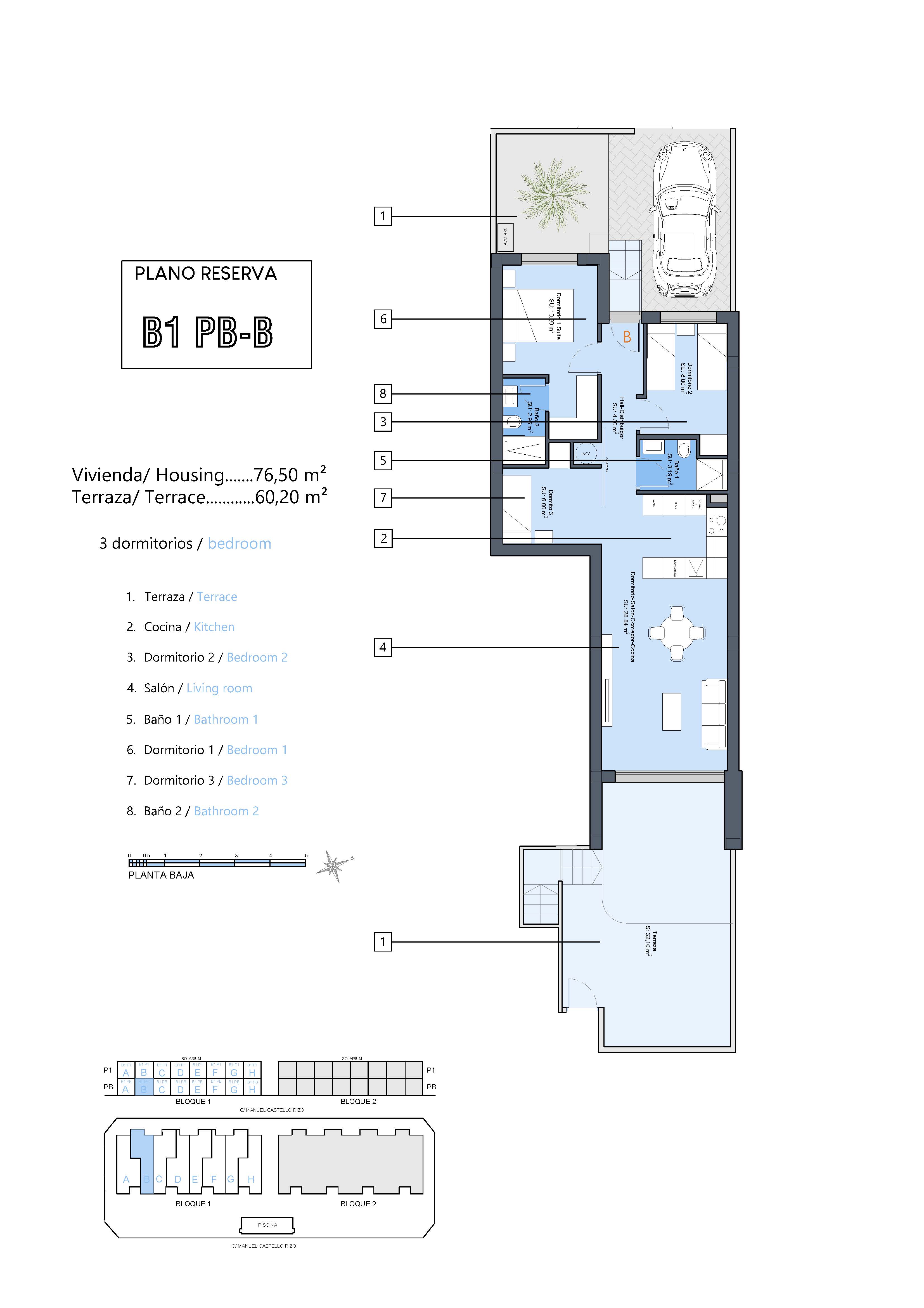 Moradia com 3 quartos com piscina em Alicante, Espanha – Foto 24