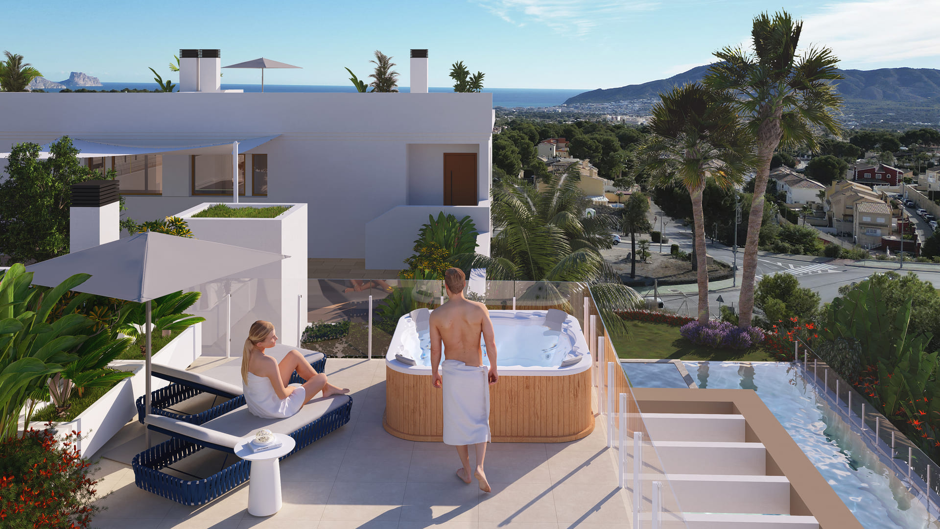 Moradia com 4 quartos com vista mar em Alicante, Espanha – Foto 29