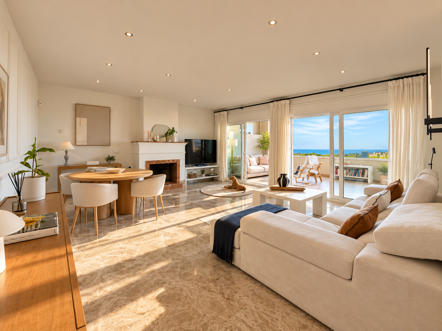 Apartamento com 3 quartos com vista mar em Málaga, Espanha – Foto 3