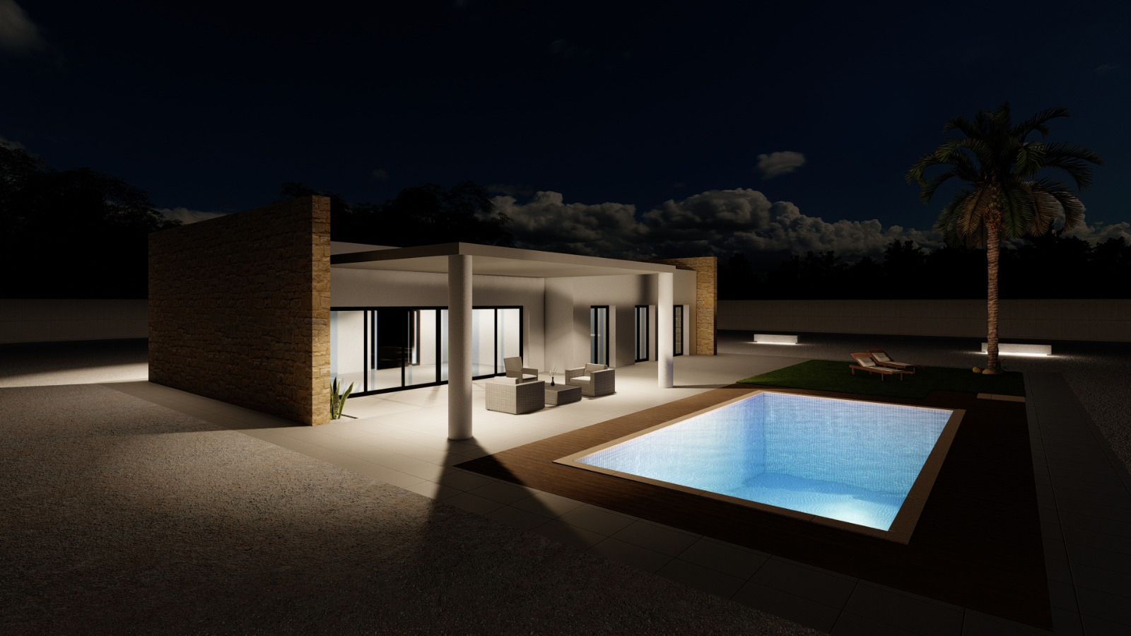 Moradia com 3 quartos com piscina em Alicante, Espanha – Foto 23