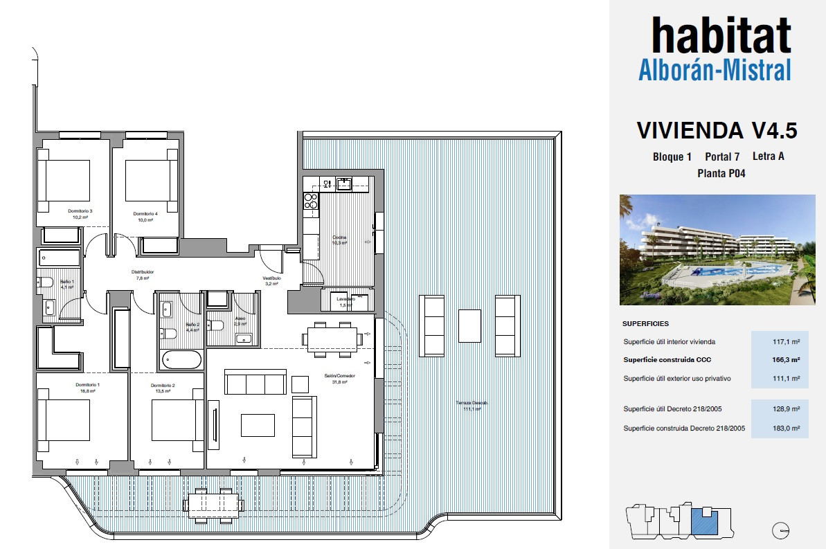 4 Bedroom Penthouse in Torremolinos - Photo 10