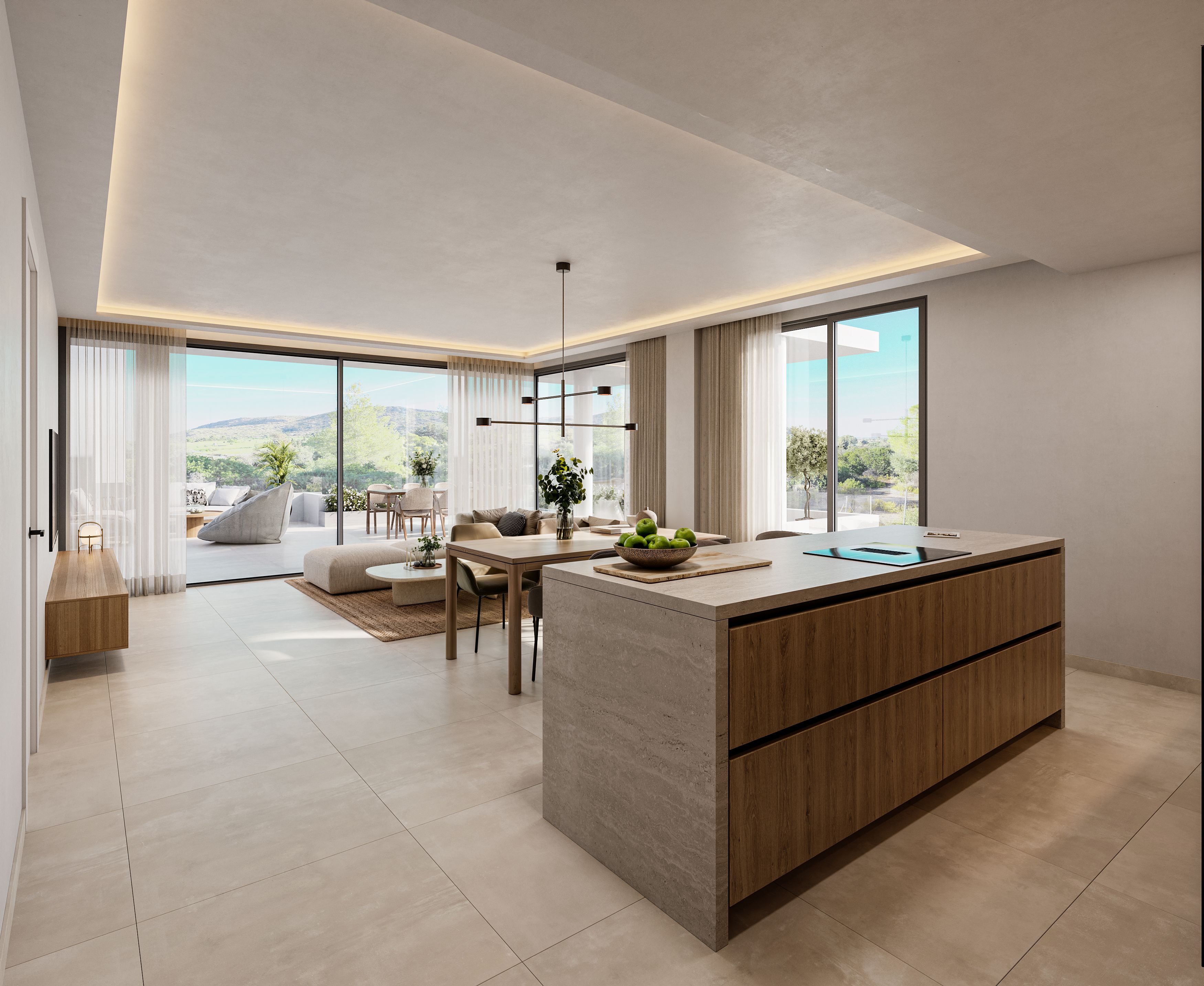 Apartamento com 2 quartos com vista mar em Alicante, Espanha – Foto 12
