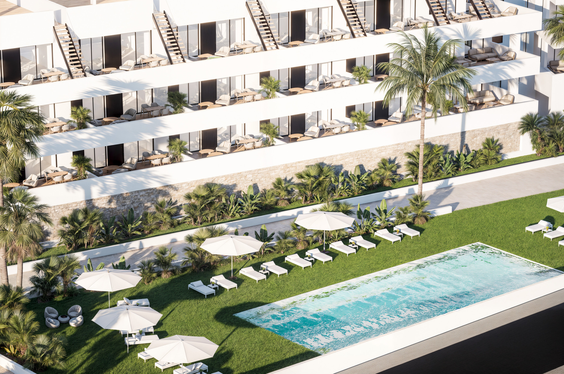 Apartamento com 2 quartos com vista mar em Alicante, Espanha – Foto 2