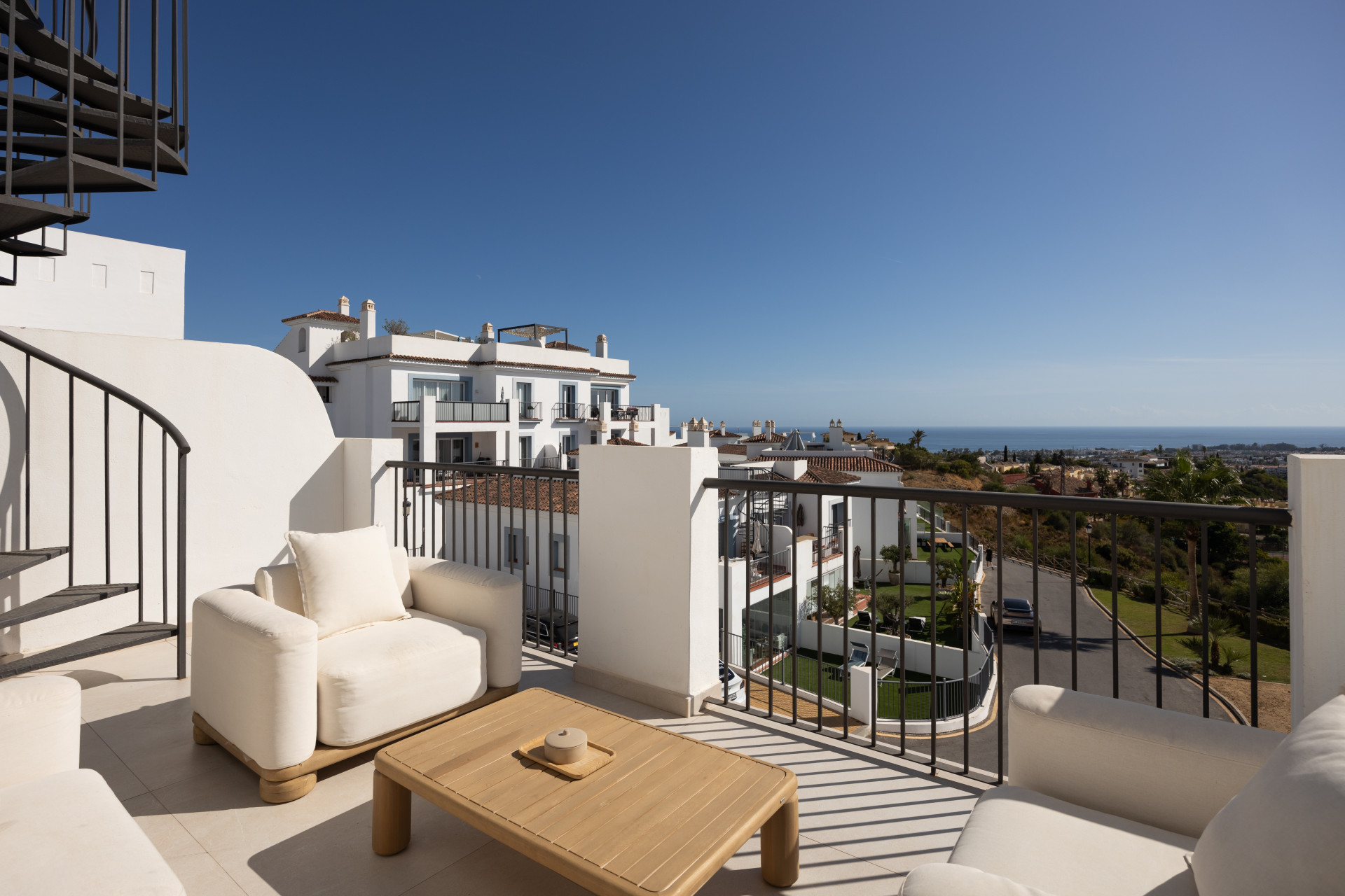 Appartamento con 3 camere vista mare a Malaga, Spagna – Foto 26
