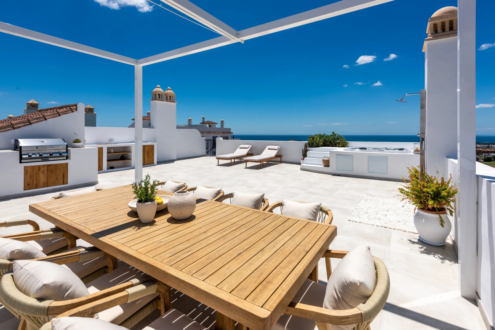 Appartamento con 3 camere vista mare a Malaga, Spagna – Foto 19