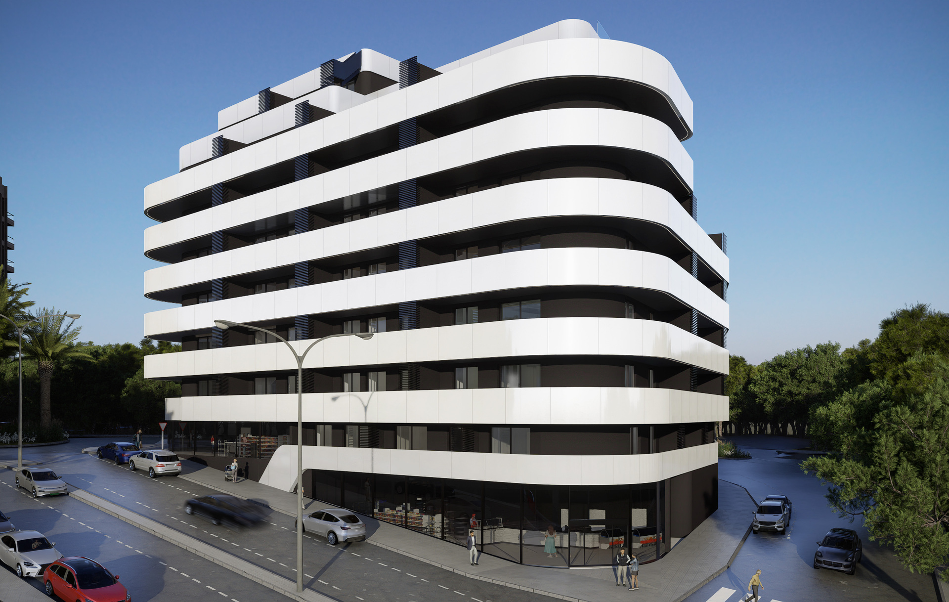 Apartamento com 2 quartos com vista mar em Alicante, Espanha – Foto 4
