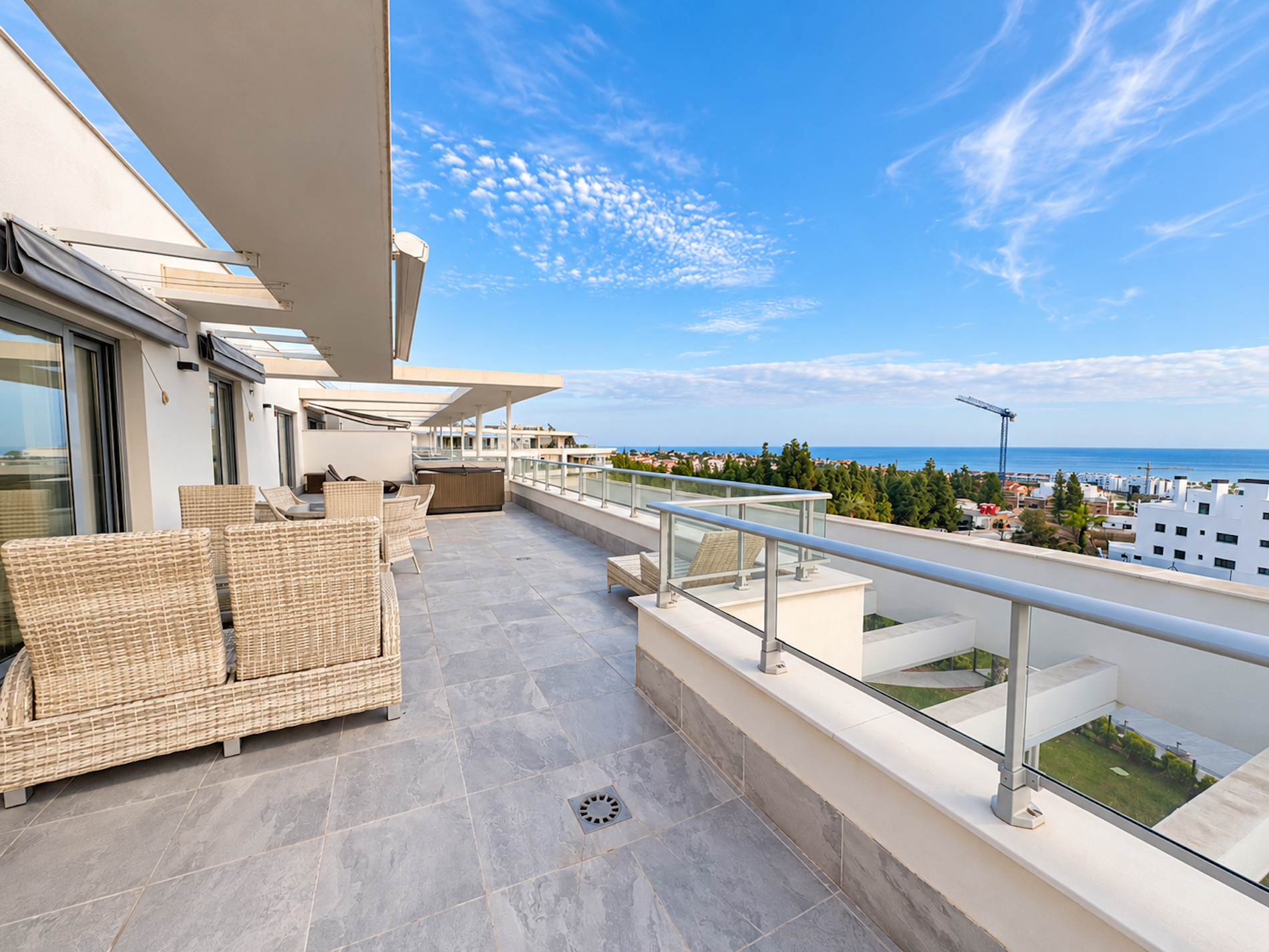 Apartamento com 3 quartos com vista mar em Málaga, Espanha – Foto 9