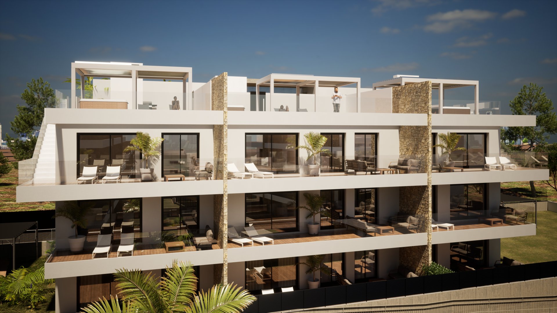 Apartamento com 2 quartos com vista mar em Alicante, Espanha – Foto 8