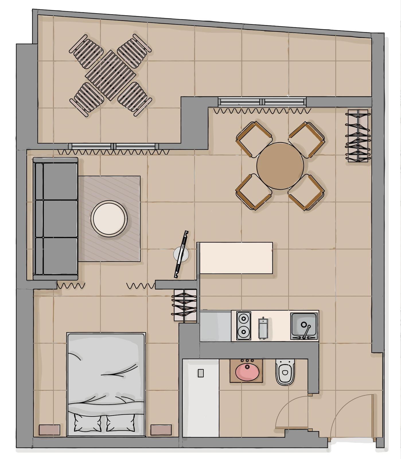 1 Bedroom Apartment in Marbella - Photo 19
