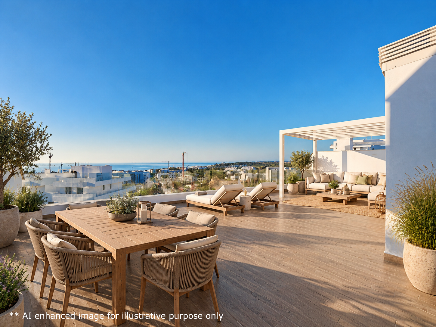 4 Bedroom Penthouse in Estepona