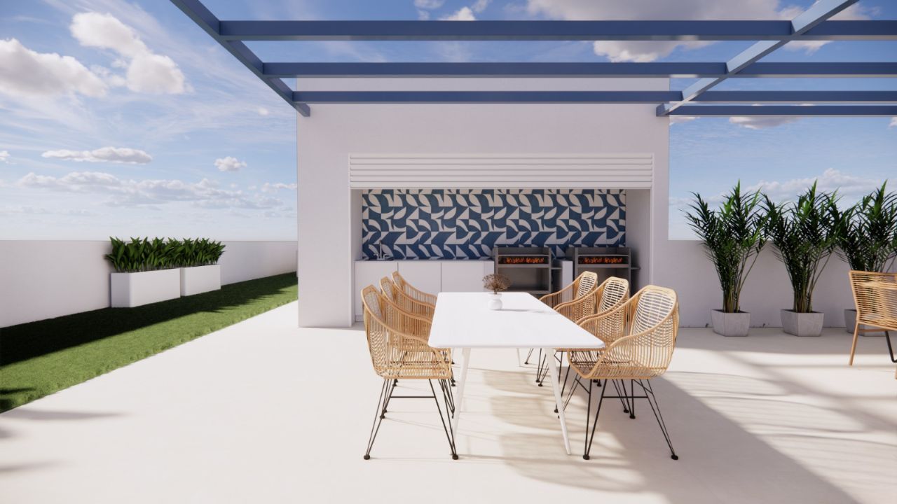 Apartamento com 1 quarto com vista mar em Alicante, Espanha – Foto 22