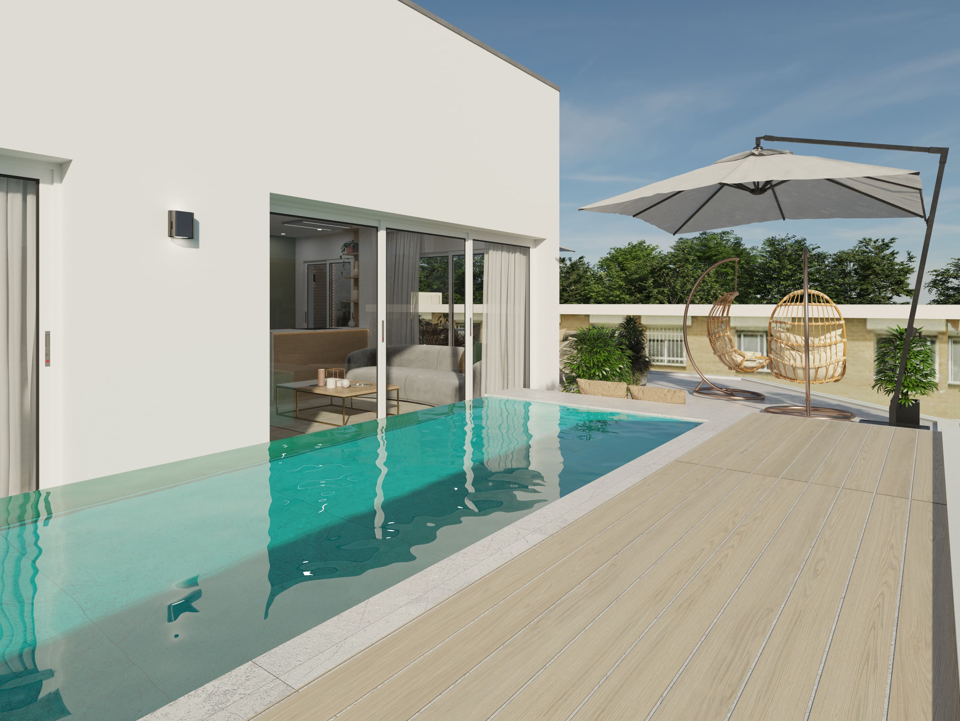 Apartamento com 1 quarto com piscina em Alicante, Espanha – Foto 1