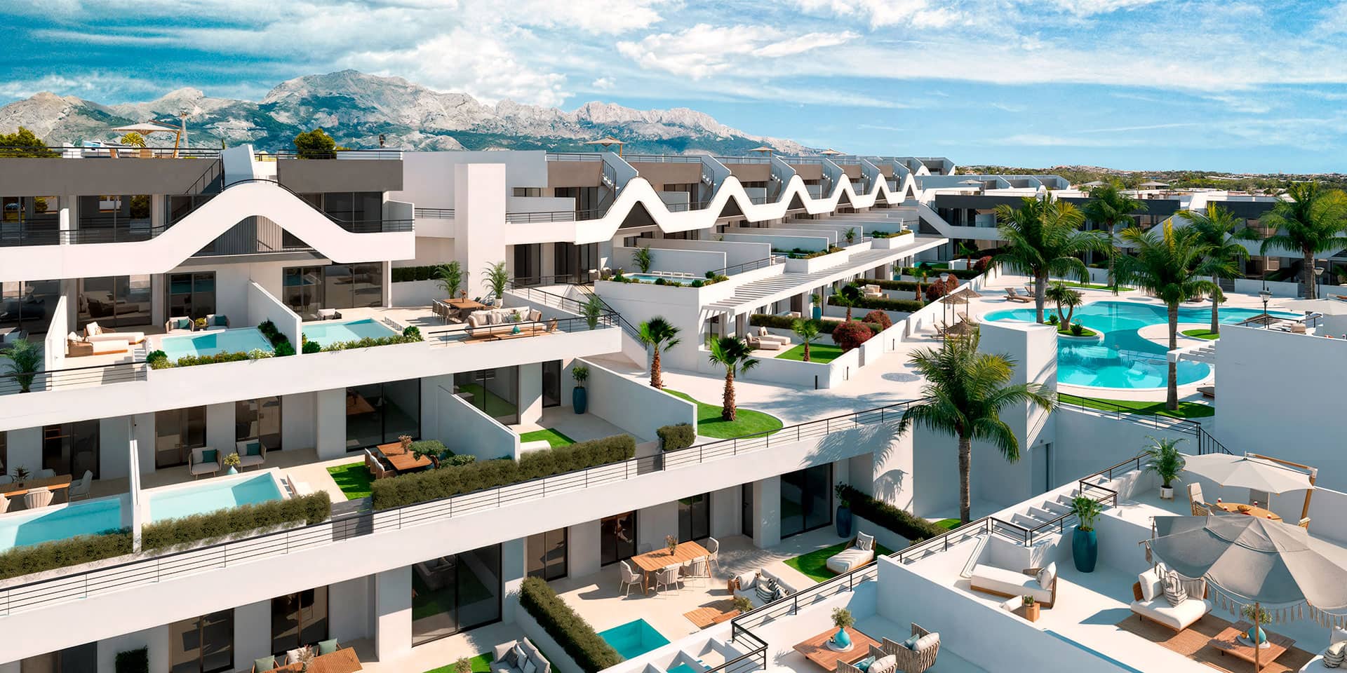 Moradia com 2 quartos com piscina em Alicante, Espanha – Foto 8