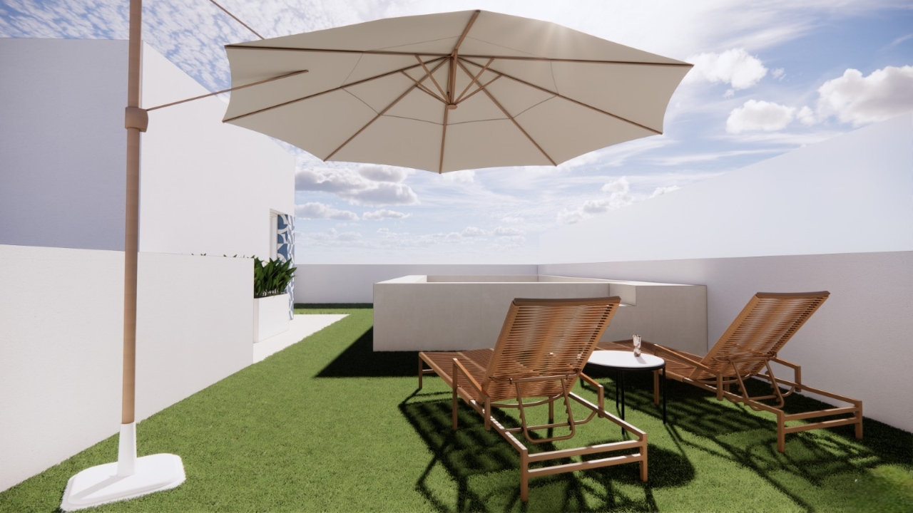 Apartamento com 1 quarto com vista mar em Alicante, Espanha – Foto 24