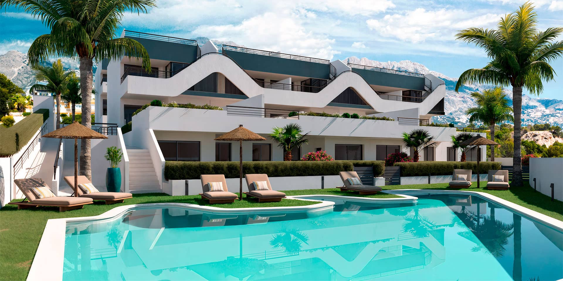 Moradia com 2 quartos com piscina em Alicante, Espanha – Foto 2
