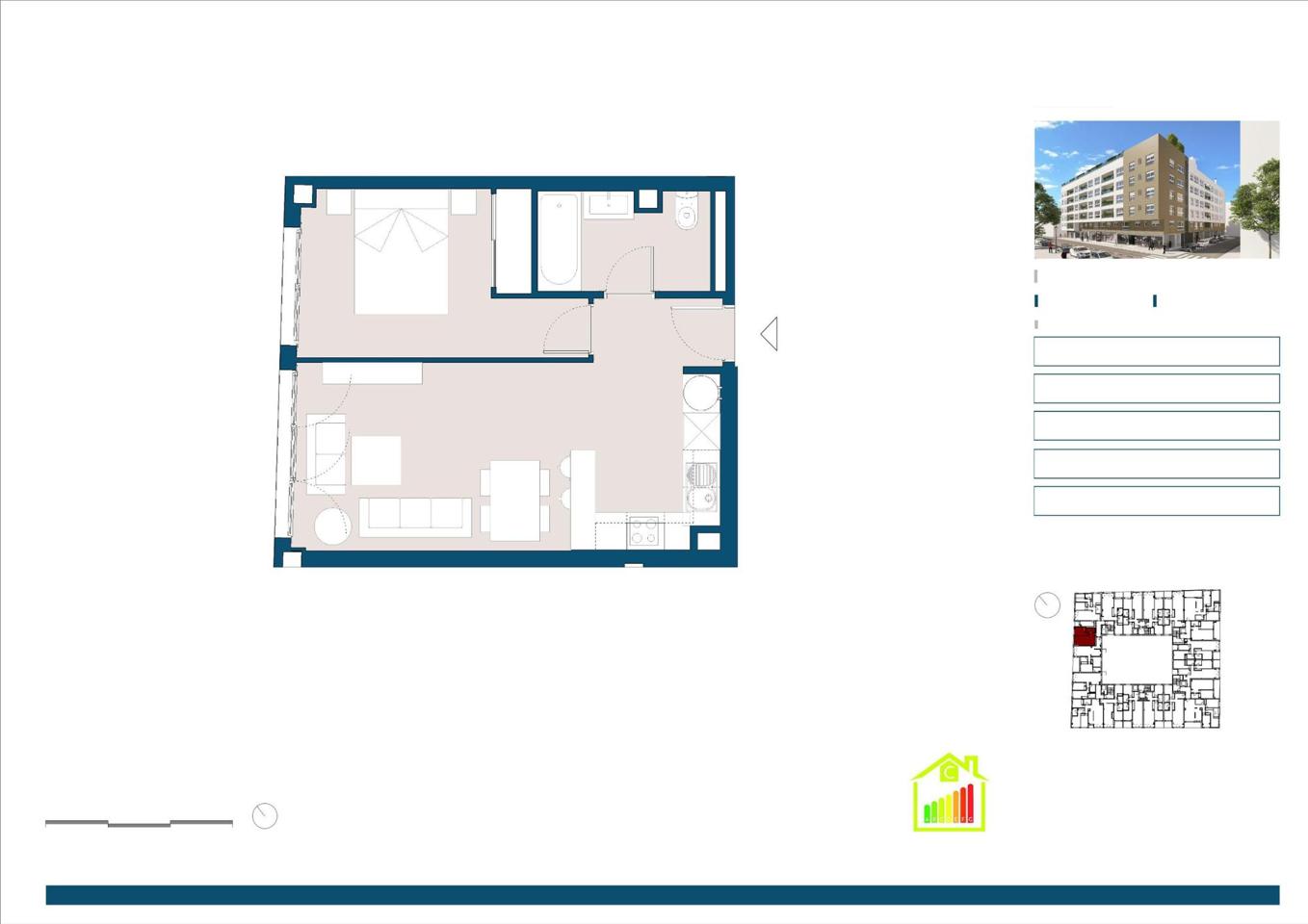 1-bedroom apartment with pool in Malaga, Spain – Photo 7