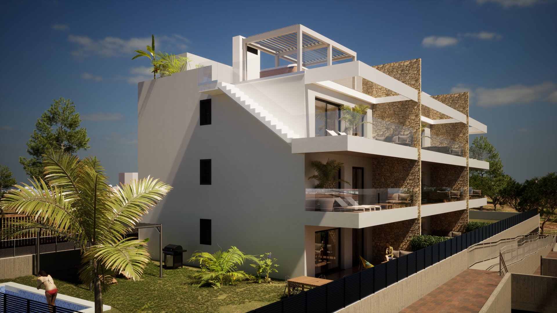 Apartamento com 2 quartos com vista mar em Alicante, Espanha – Foto 5
