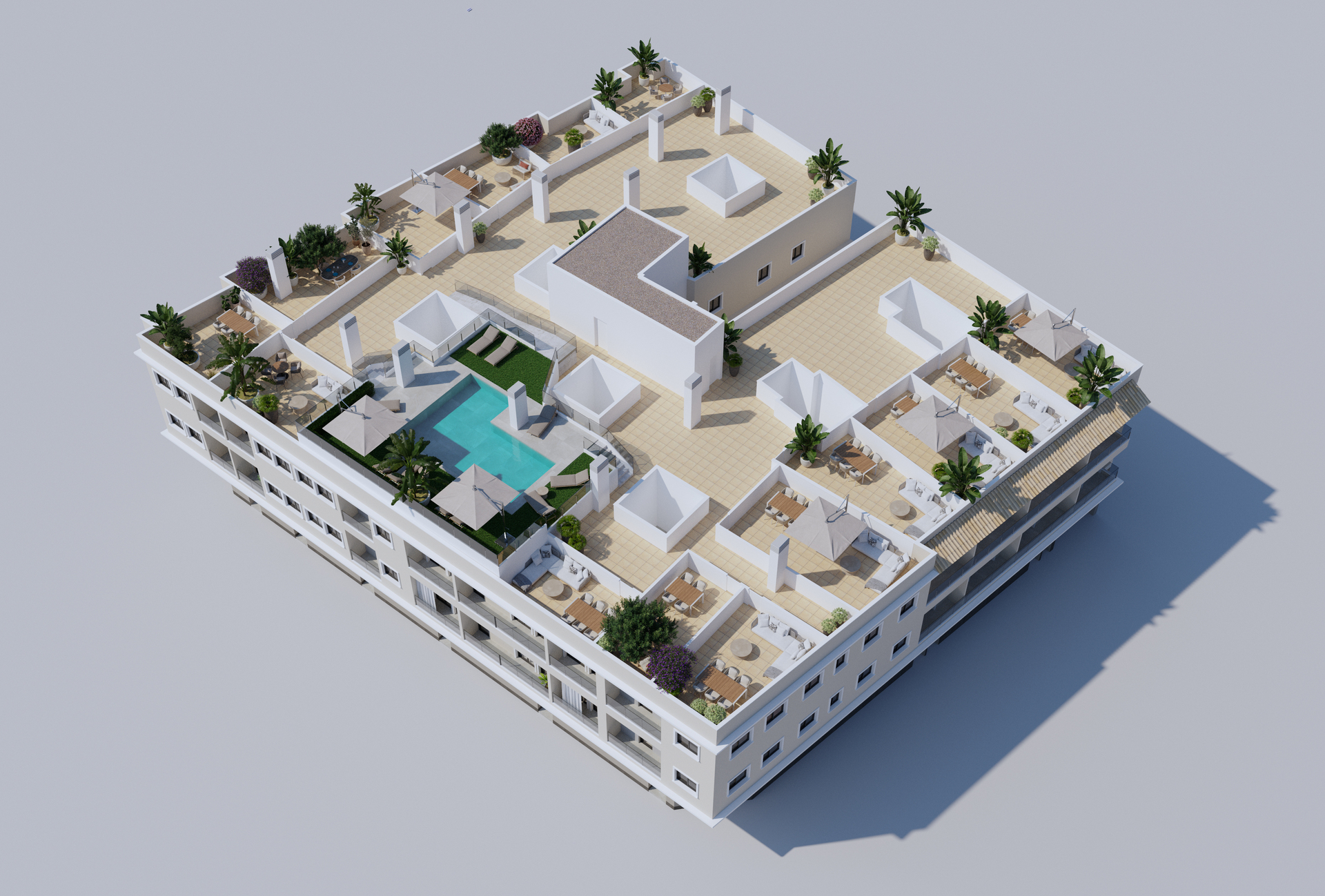 Apartamento com 2 quartos com piscina em Alicante, Espanha – Foto 2