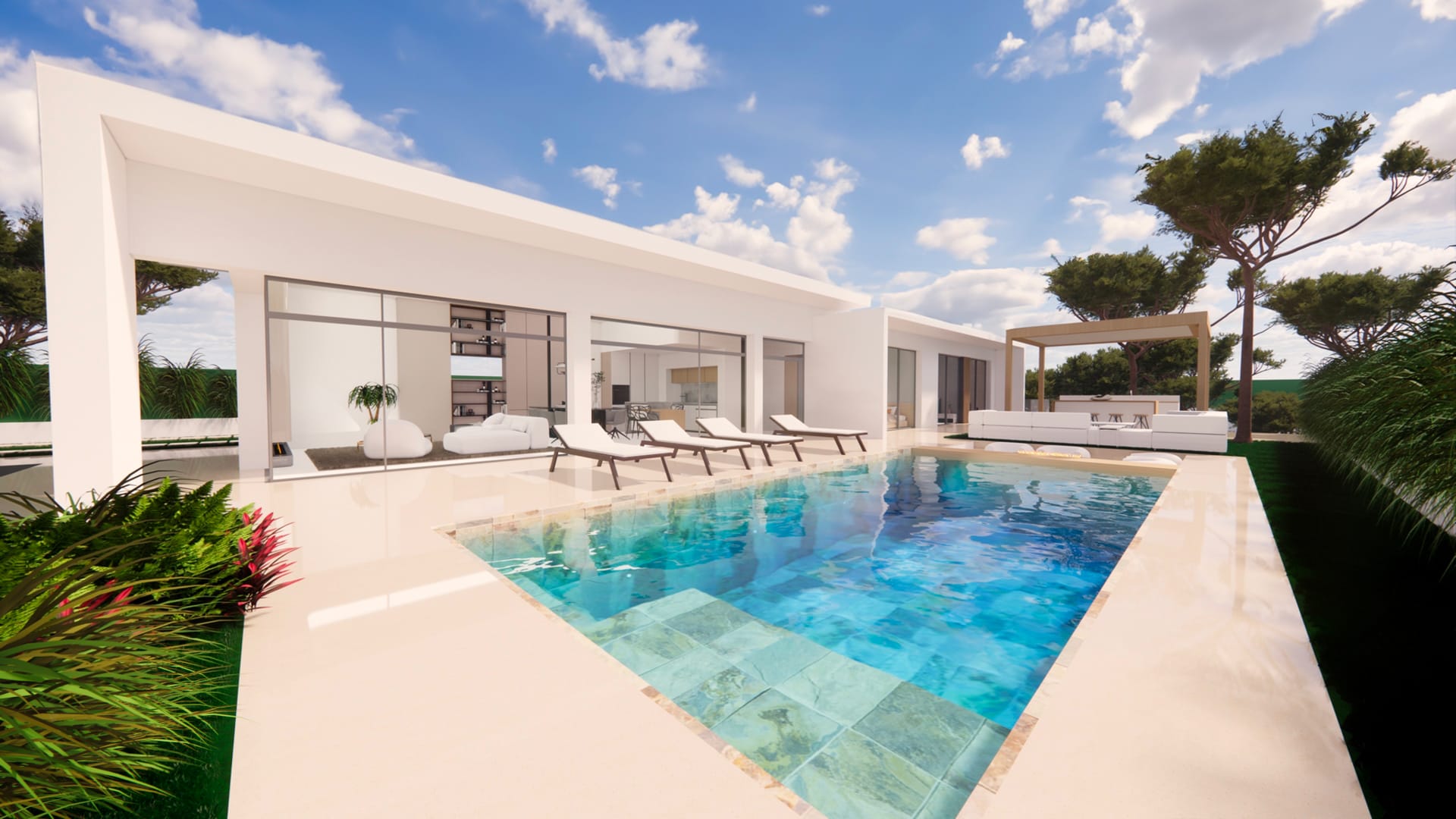 Moradia com 3 quartos com piscina em Alicante, Espanha – Foto 1