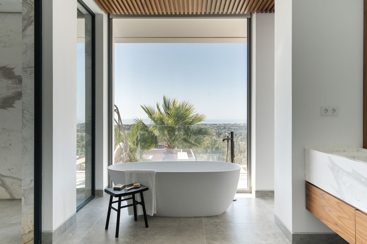 Villa con 6 camere vista mare a Malaga, Spagna – Foto 13