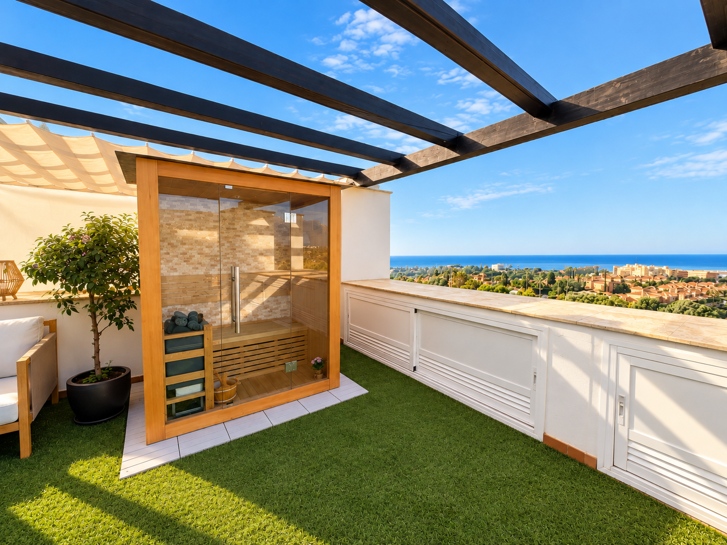 Apartamento com 3 quartos com vista mar em Málaga, Espanha – Foto 7