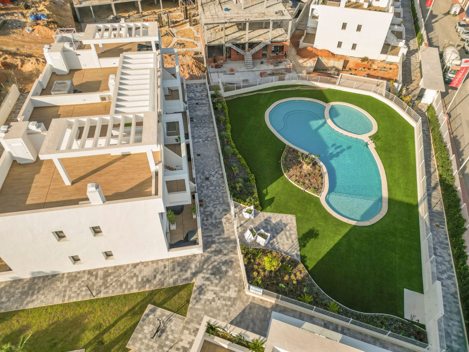Apartamento com 2 quartos com piscina em Alicante, Espanha – Foto 24