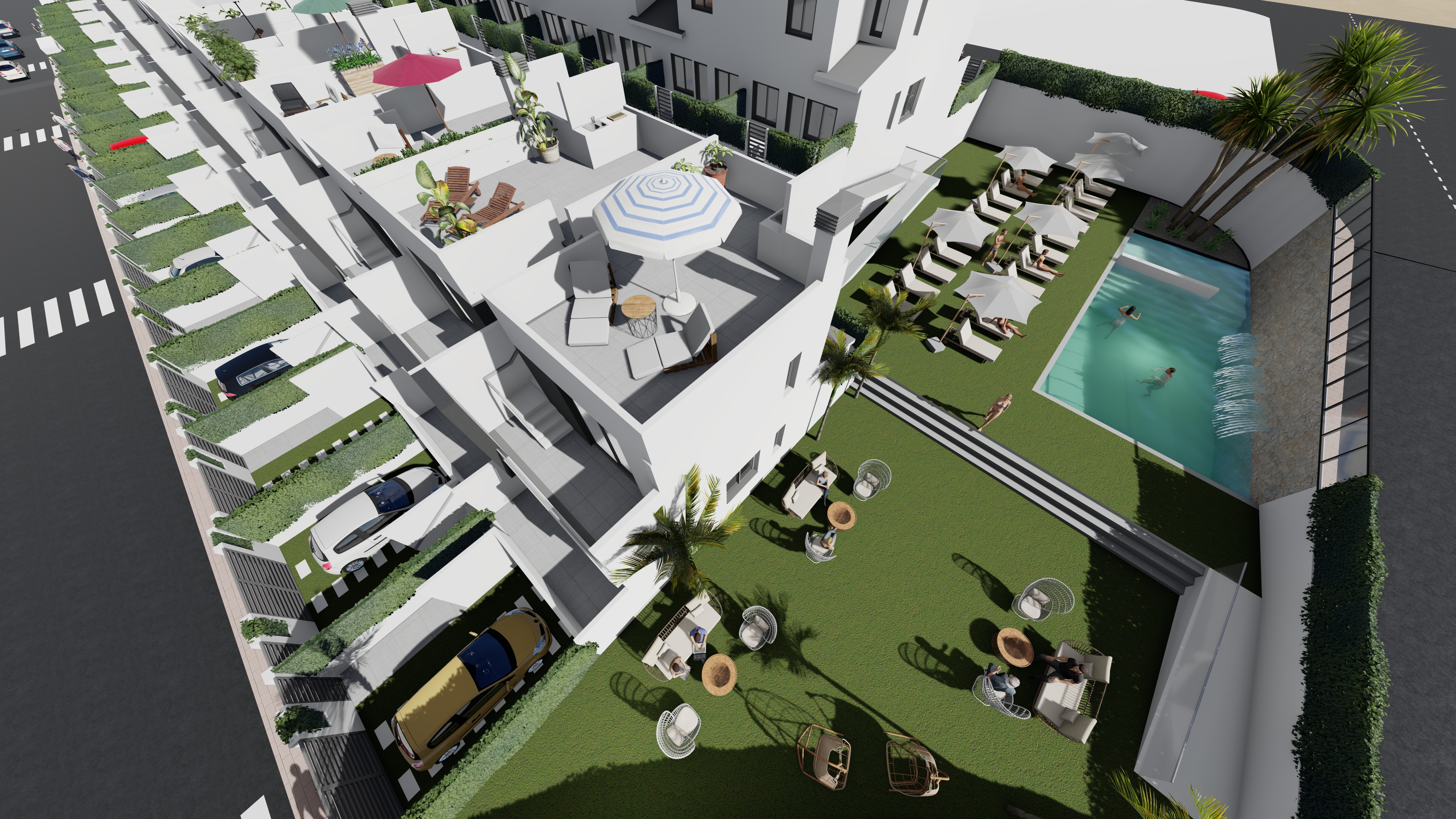 Moradia com 2 quartos com piscina em Alicante, Espanha – Foto 5