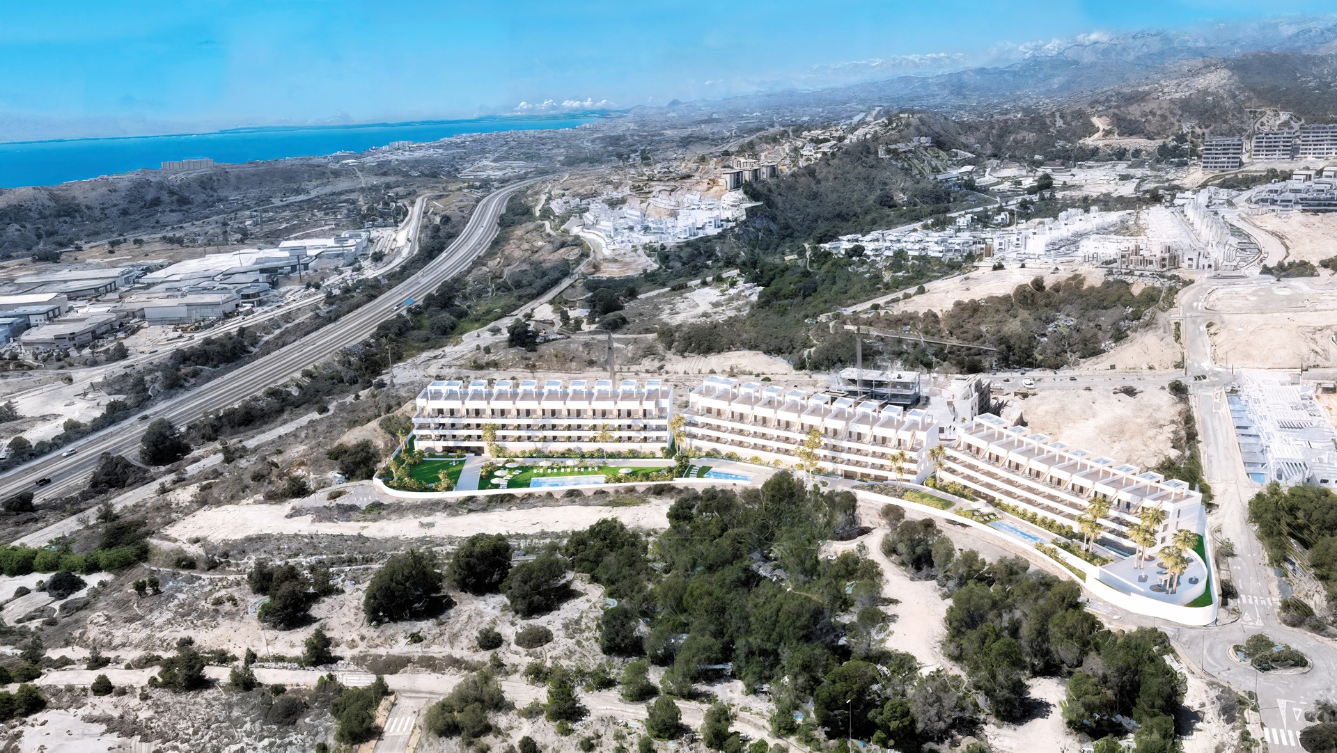 Apartamento com 2 quartos com vista mar em Alicante, Espanha – Foto 14