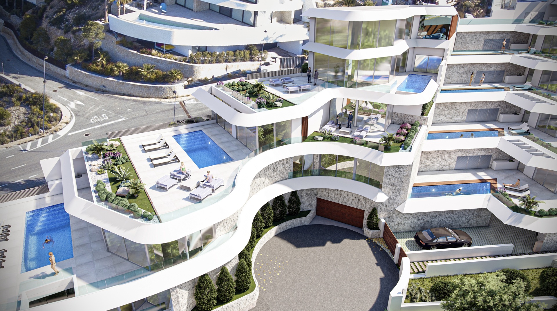 Apartamento com 3 quartos com vista mar em Alicante, Espanha – Foto 2