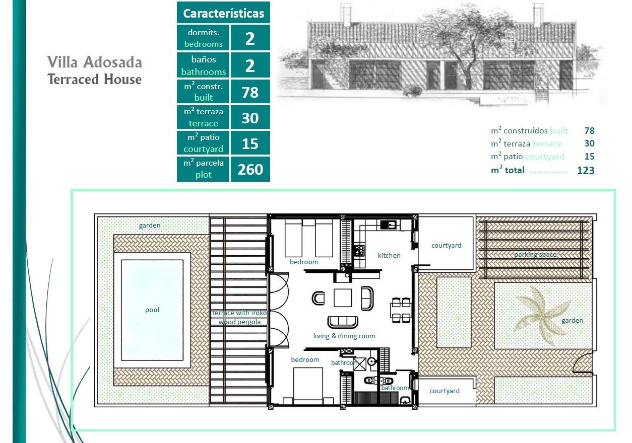 Villa con 2 camere con piscina a Murcia, Spagna – Foto 30
