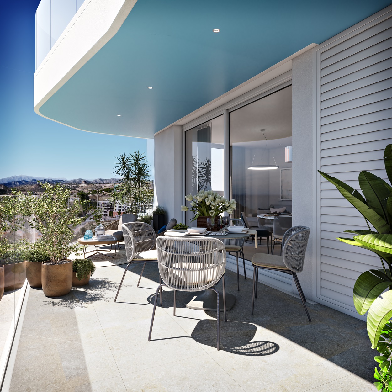 Apartamento com 2 quartos com vista mar em Alicante, Espanha – Foto 9