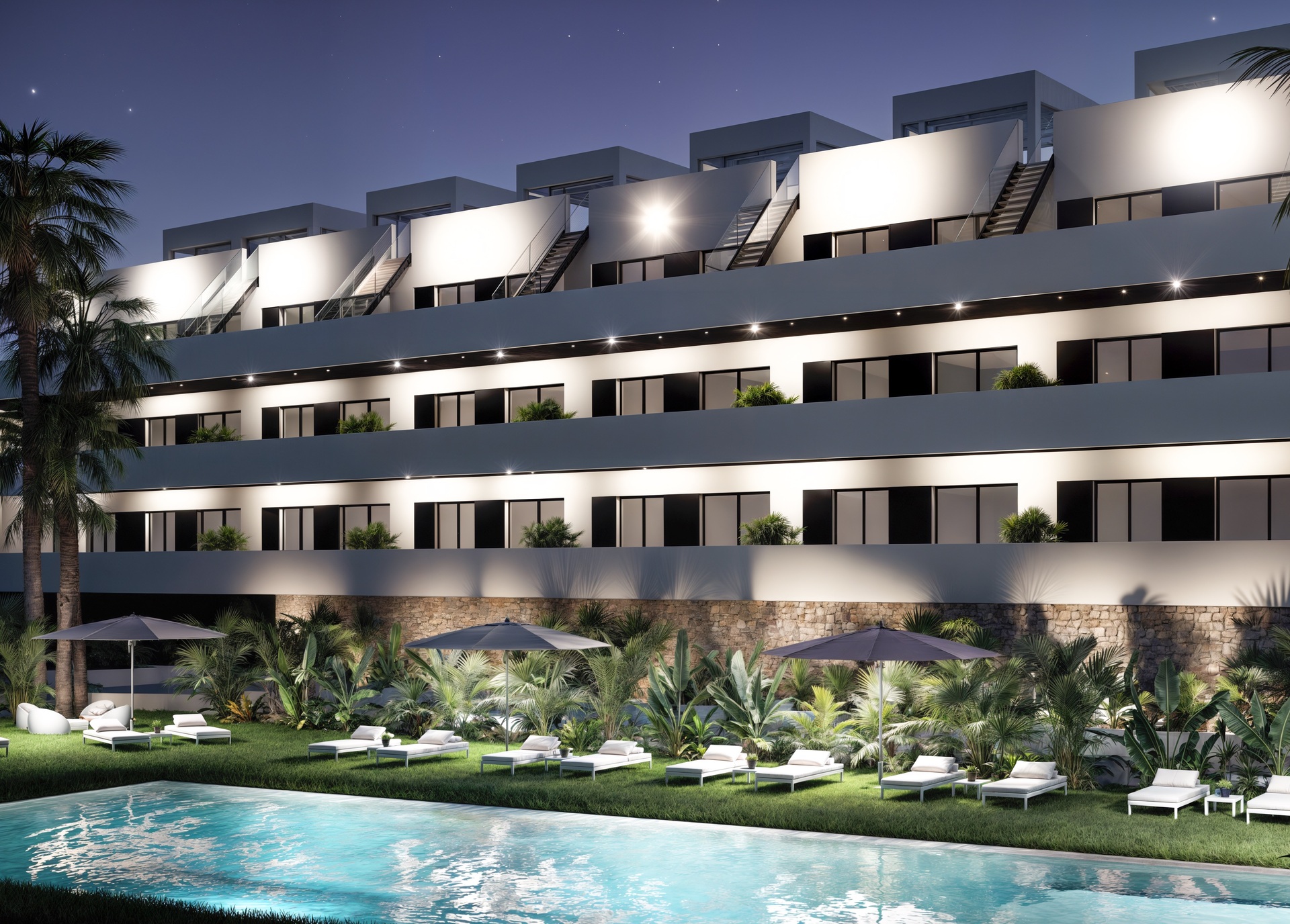 Apartamento com 2 quartos com vista mar em Alicante, Espanha – Foto 20