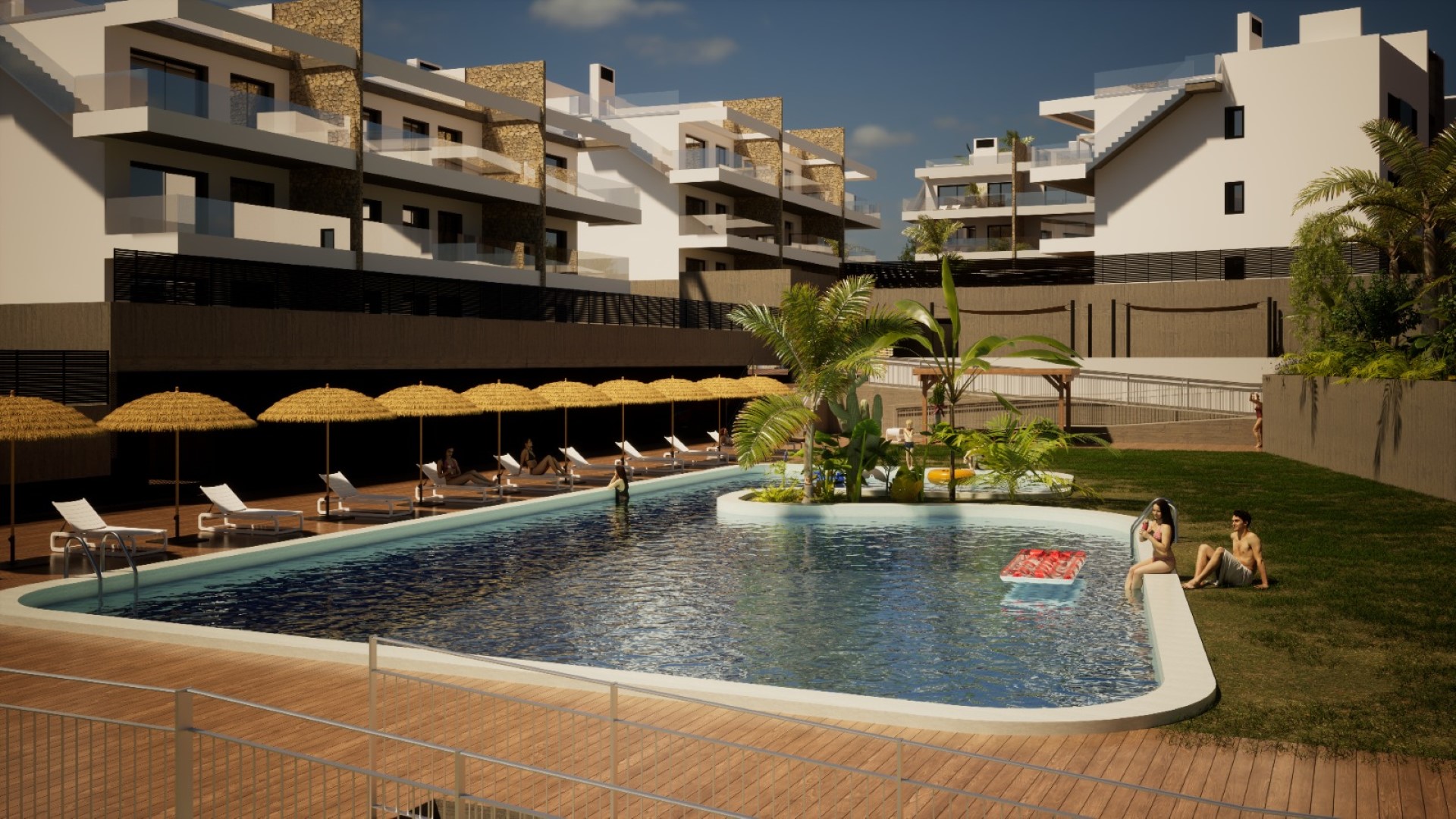 Apartamento com 2 quartos com vista mar em Alicante, Espanha – Foto 1