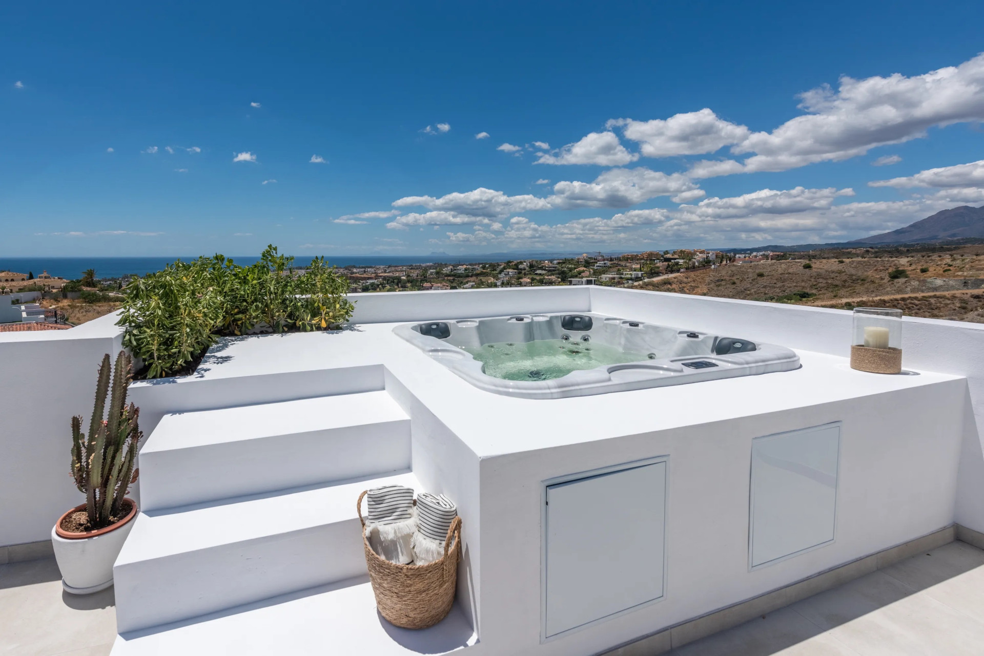 Appartamento con 3 camere vista mare a Malaga, Spagna – Foto 1