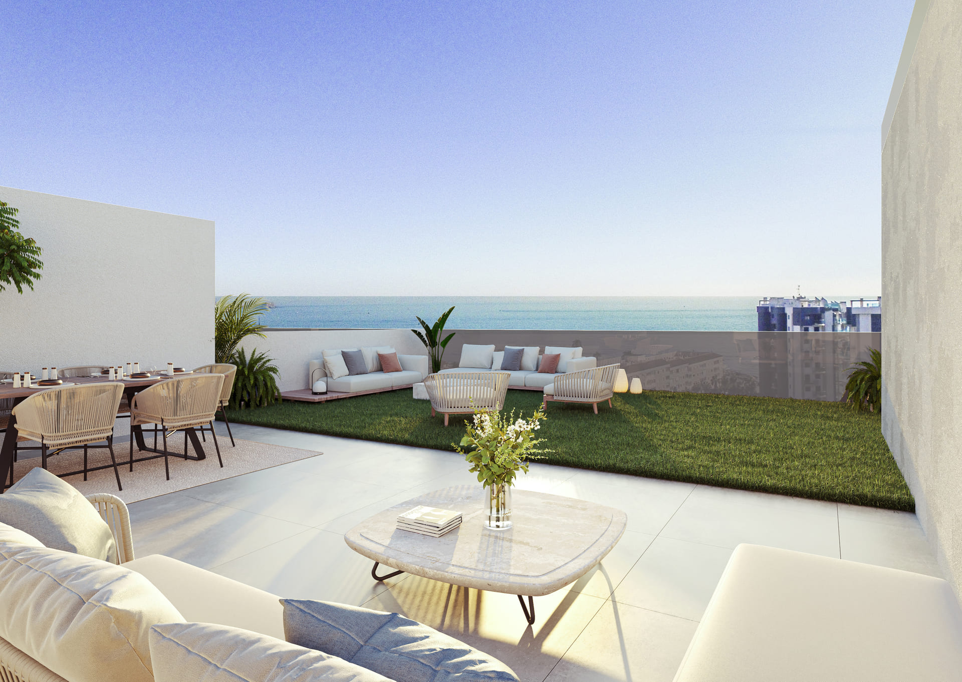 Apartamento com 2 quartos com vista mar em Alicante, Espanha – Foto 1
