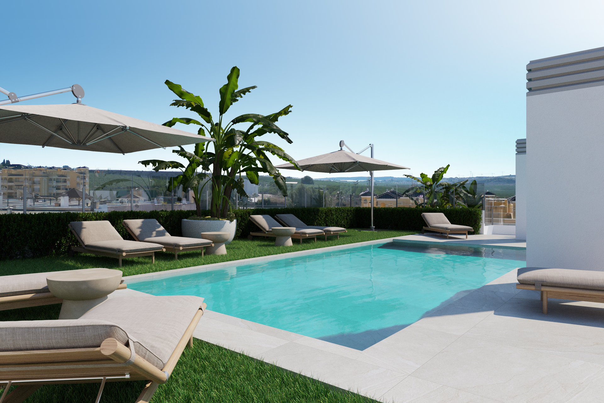 Apartamento com 2 quartos com piscina em Alicante, Espanha – Foto 7