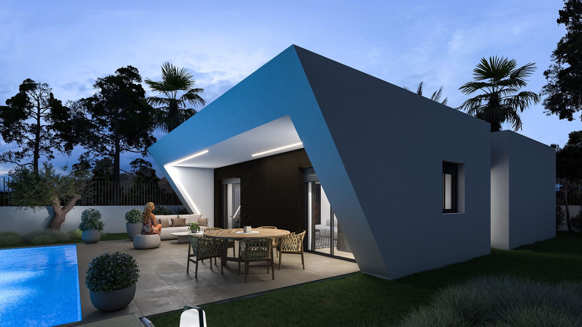 Moradia com 3 quartos com piscina em Alicante, Espanha – Foto 4