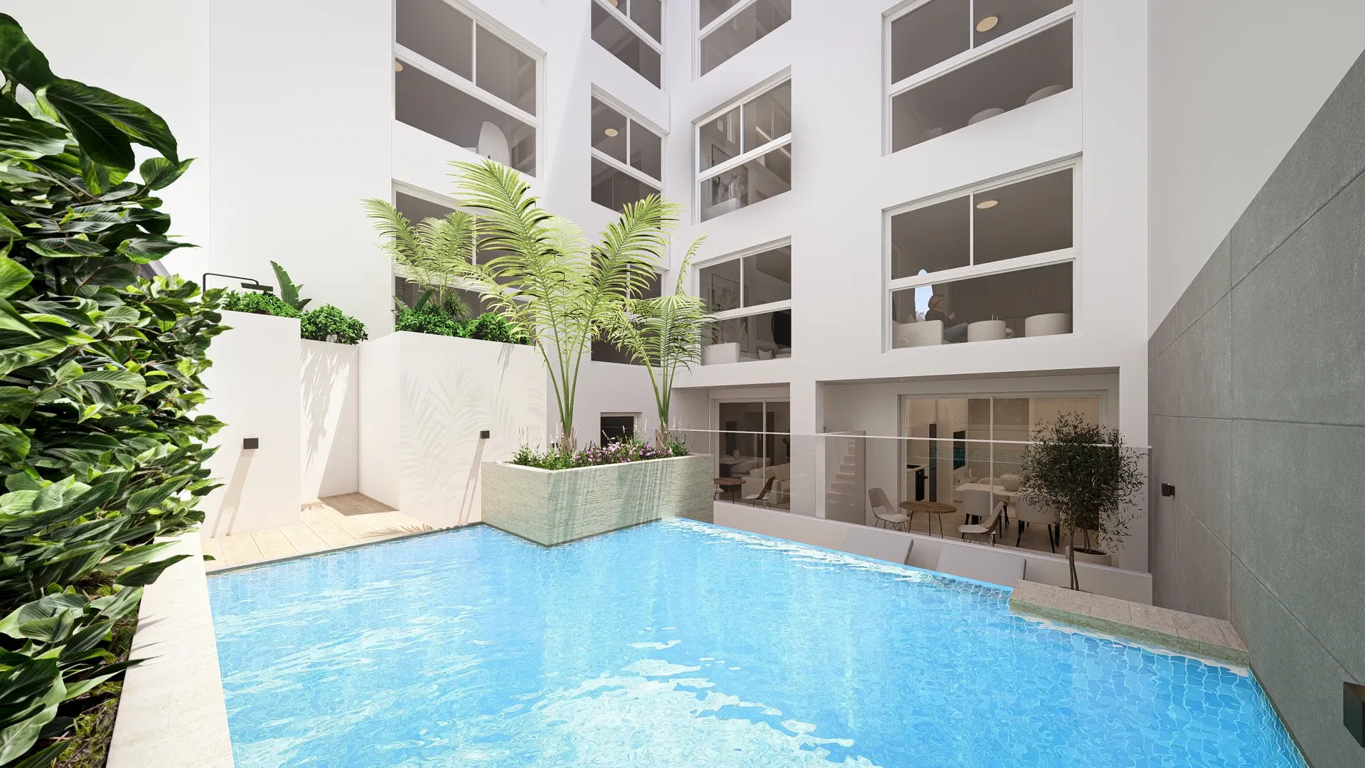 Apartamento com 1 quarto com vista mar em Alicante, Espanha – Foto 9
