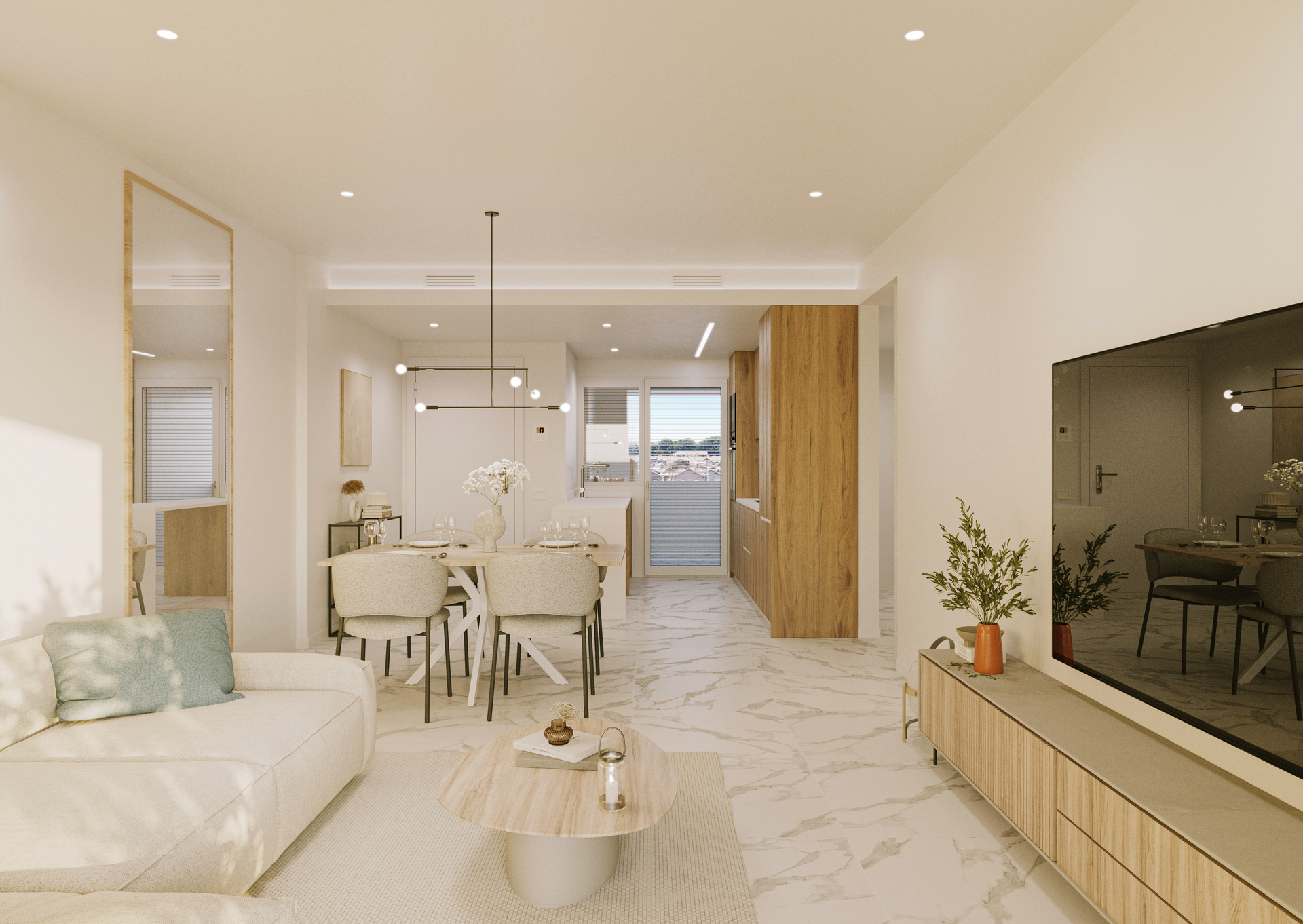 Apartamento com 2 quartos com vista mar em Alicante, Espanha – Foto 5
