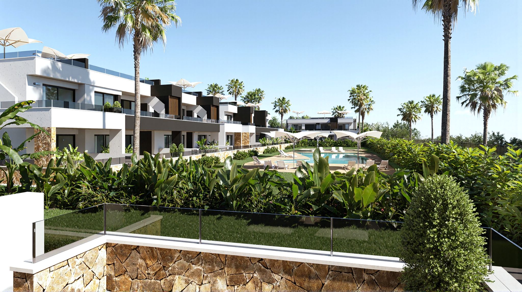 Moradia com 2 quartos com piscina em Alicante, Espanha – Foto 2