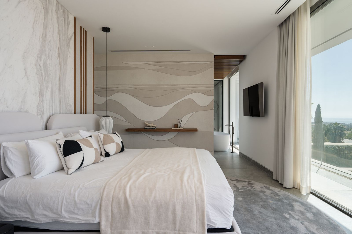 Villa con 6 camere vista mare a Malaga, Spagna – Foto 11