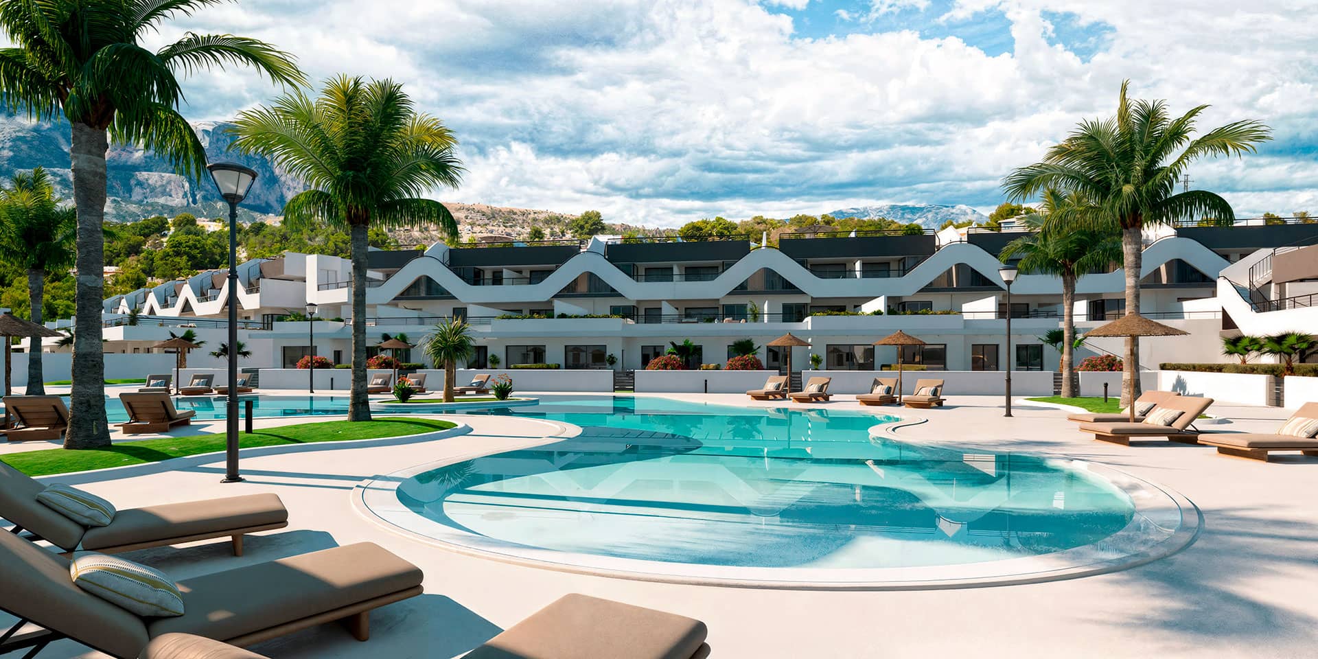 Moradia com 2 quartos com piscina em Alicante, Espanha – Foto 9