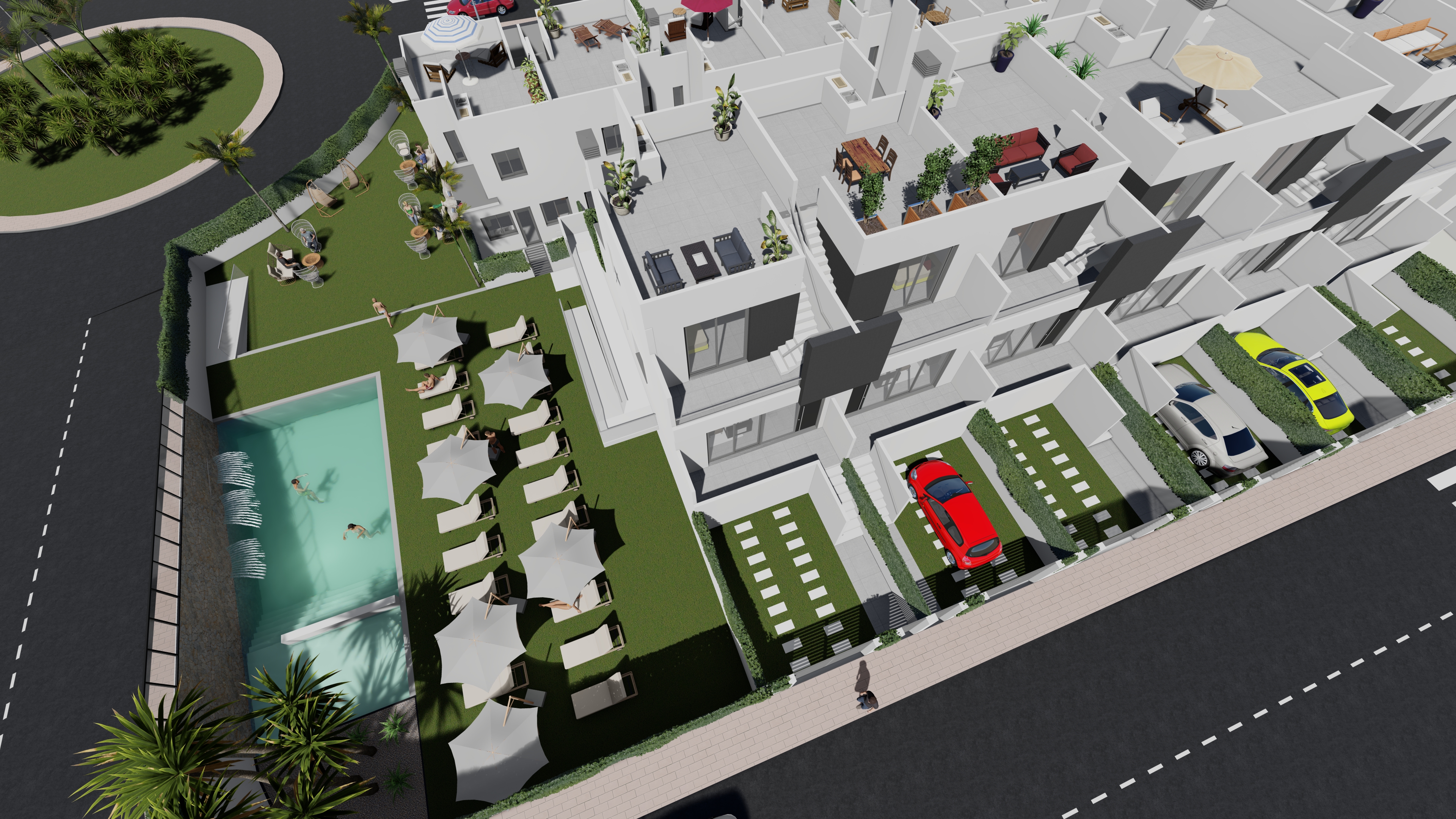 Moradia com 2 quartos com piscina em Alicante, Espanha – Foto 2